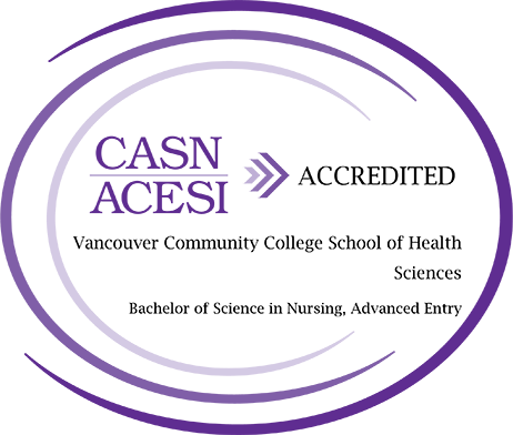Nursing Advanced Entry earns program earns CASN accreditation logo